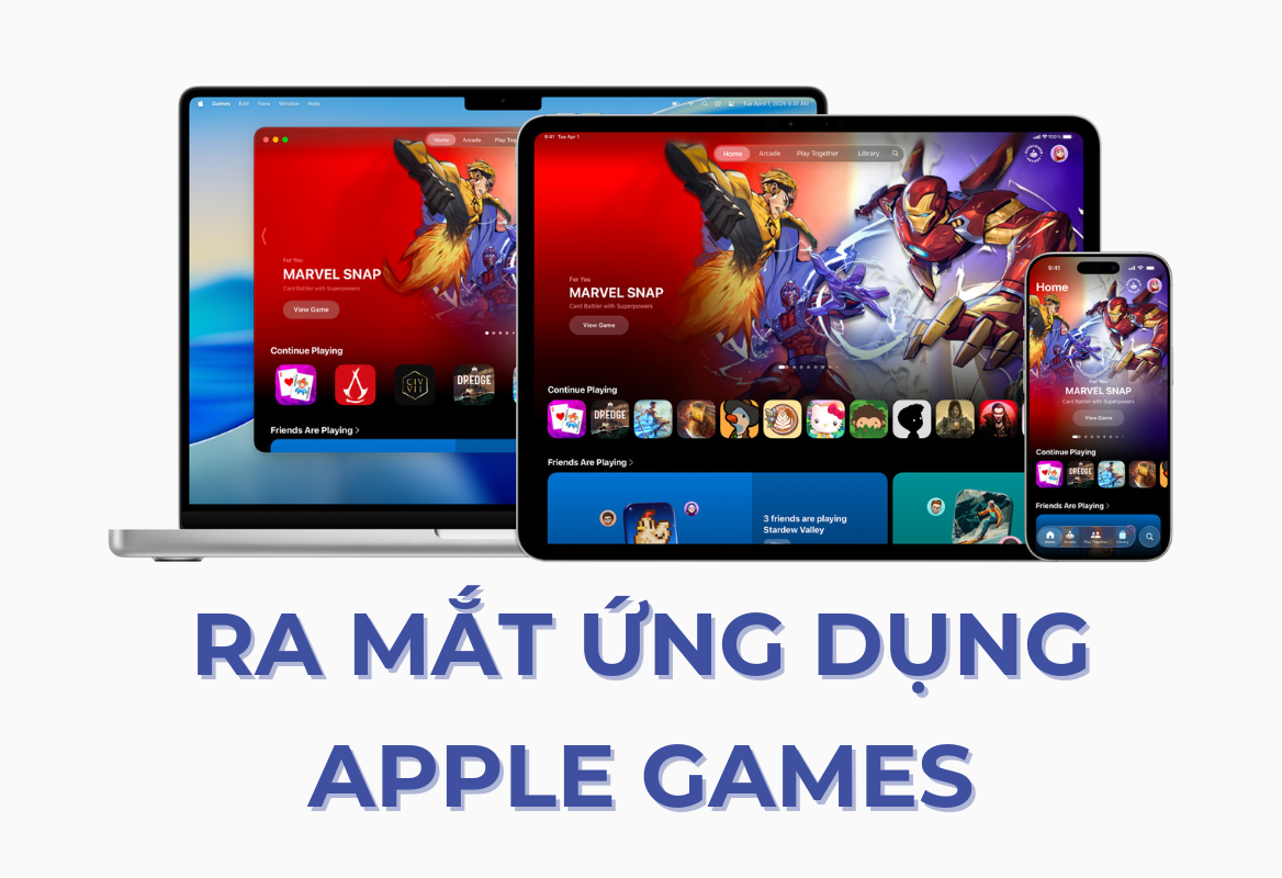 Apple Games: Tái Định Nghĩa Trải Nghiệm Giải Trí Cá Nhân Hoá Trên iPhone, iPad và Mac